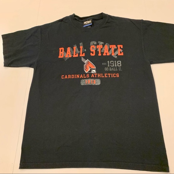 NCAA Ball State University Cardinals‎ Shirt L - Picture 1 of 7